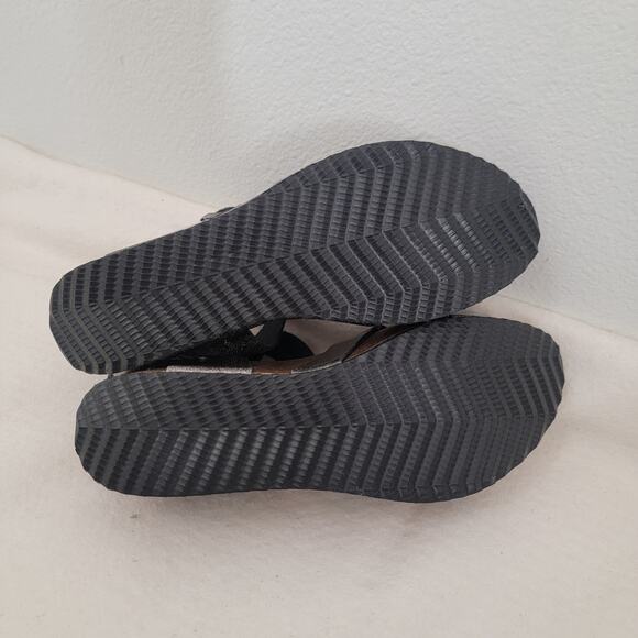 Project Cloud Memory Foam Wedge Sandal Heel Sz 6 / 37 Brown Pewter Suede Leather - Picture 11 of 11